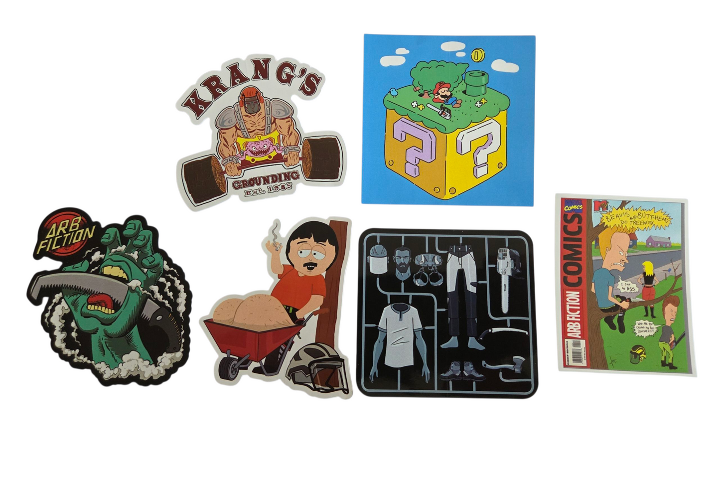 Arbfiction sticker pack 11